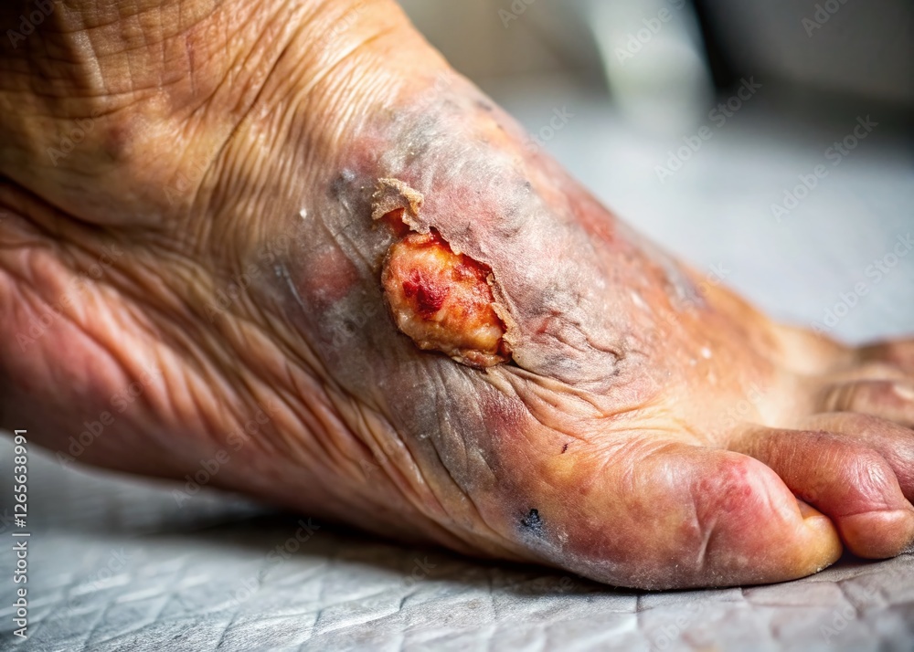 “Daily diabetic foot hygiene routine”