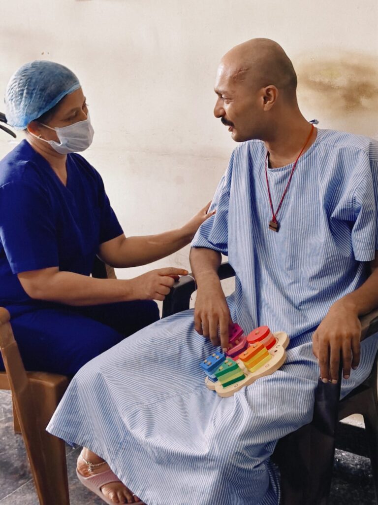 Compassionate team providing bedridden patient care at the best rehabilitation center and nursing home